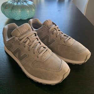 New Balance Womens 696 WL696WPG Gray Running Shoes Lace Up Low Top Size 9.5